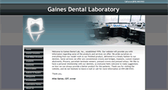 Desktop Screenshot of gaineslab.com